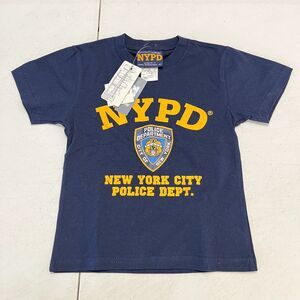 NYPD Shirt Boys XS Blue‎ New York Police Department Souvenir NYC Youth Childrens